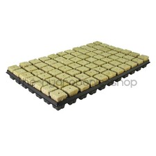 Grodan 36mm SBS Rockwool Propagation Cubes Tray Of 77