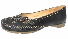 Ladies Black Leather Soft
