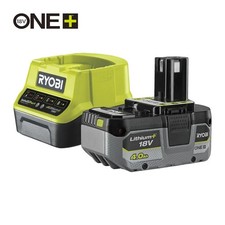 RYOBI 18V ONE+ LITHIUM+ 4.0Ah BATTERY & 2.0A CHARGER KIT