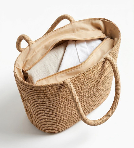 Women woven straw tote bag - women’s,