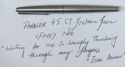 Parker vintage stainless - 45,
