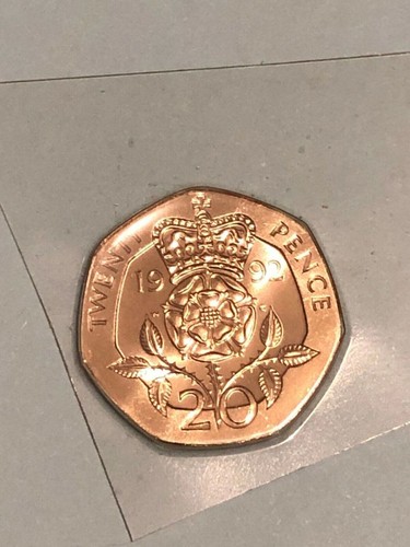 1992 20p twenty - 1992, pence