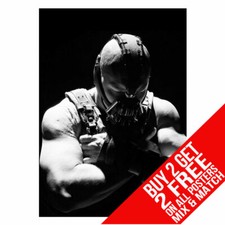 BANE BB3 BATMAN DARK KNIGHT RISES POSTER PRINT A4 A3 SIZE BUY 2 GET ANY 2 FREE