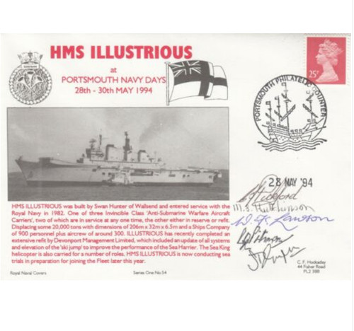 Rnch54 hms illustrious at - illustrious,