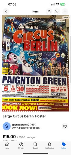 Circus berlin vintage poster - berlin,