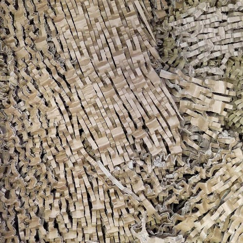Shredded cardboard void - shredded,