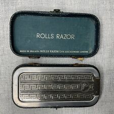 Vtg Rolls England Self Sharpening Barbers Tool