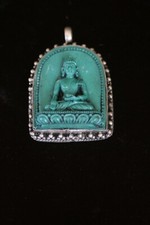 Buddha pendant in Resin 4.5cm