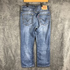 Levi's 752 Mens Blue Straight