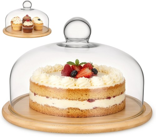 Vosarea wooden cake stand - stand, with