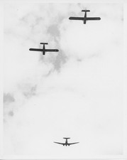TOWING GLIDERS OVER  MOUNT FARM - original aircraft photo