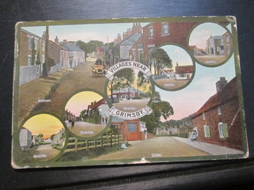 Postcard grimsby villages nr - postcard,