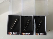 Iron Gear Pickups Pig Iron Over Wound Single Coil for Strat Set. Electric Guitar