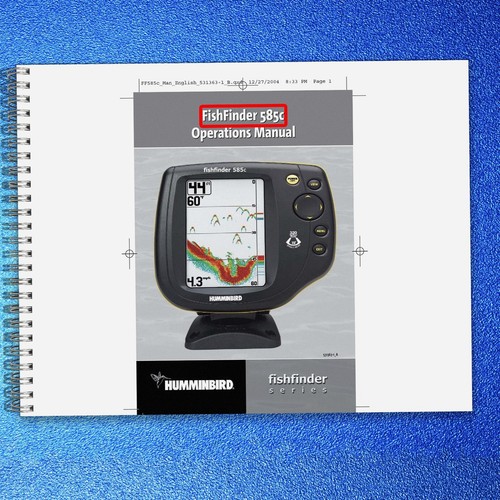Humminbird fishfinder 585c - humminbird,