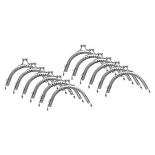 12Pcs Metal Purse Frame,3.3"