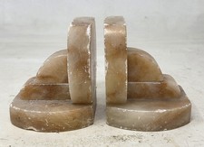 Vintage Marble Bookends