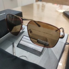 Porsche Design - Brown Polarized  Sunglasses 8803-61
