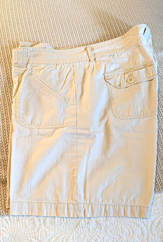 Women beige chino shorts - tu,