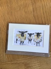 ORIGINAL watercolour card