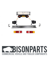 Rear bumper bar end caps - bumper,