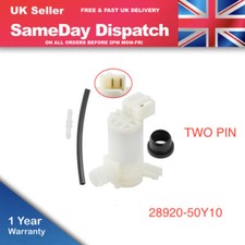 Windscreen Washer Pump For Nissan X-Trail T30 2.0 2.2 Figaro Import 1.0 Micra 