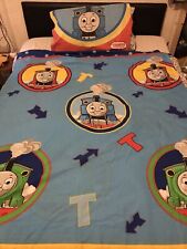 Thomas The Tank Engine Single Duvet Cover & Pillowcase Fabric Material BB7D