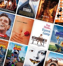 90s CLASSIC MOVIE POSTERS - A4