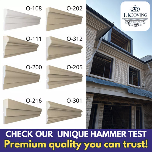 Exterior coving cornice - exterior,