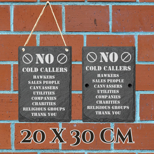 Cold callers rustic slate - cold,