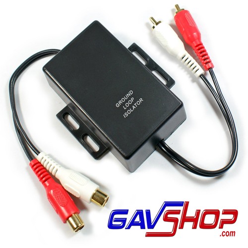 Ground loop isolator phono - loop, phono/rca
