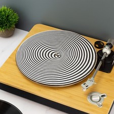 Hypnotic Spiral Pattern Record
