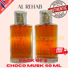 Choco Musk Pack of 2 EDP 50ml by Al Rehab Original Brand New Fast Free Delivery