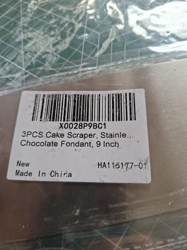 3pcs cake scraper stainle - 3pcs,