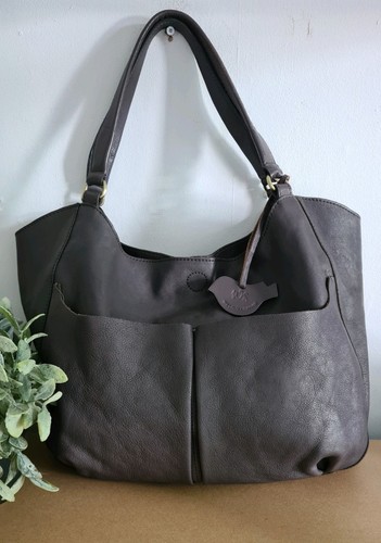 White stuff leather tote hobo - white,