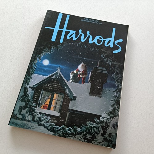 Harrods magazine christmas - harrods,