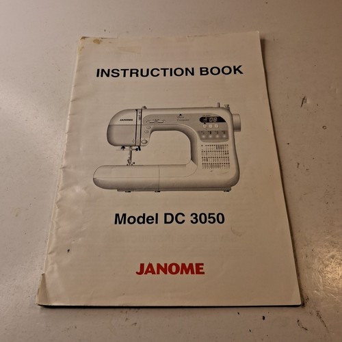 Janome 3050 instruction - janome,