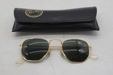 Vintage Ray-Ban Bausch & Lomb Gold Frame Sunglasses with Case