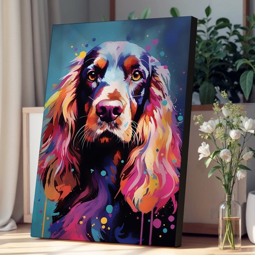Cocker spaniel gestural - cocker,