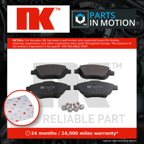 Brake pads set fits vauxhall - brake,
