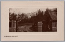 PEEBLES - Peeblesshire Hydropathic Scotland Real Photo Postcard Posted 1910