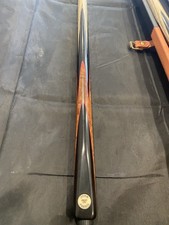 JOHN PARRIS UNIQUE 1 PIECE SNOOKER CUE . 2 YEAR WAIT. STUNNING. BRAND NEW