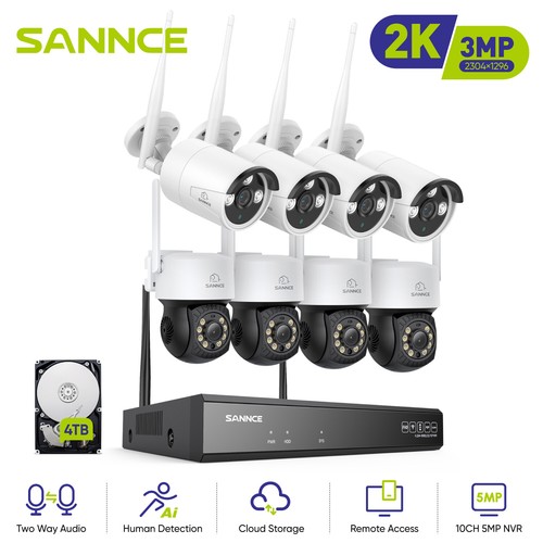 Sannce 3mp two - way, talk