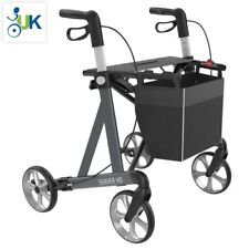 Premium SERVER HD Wide Rollator Walker Heavy Duty Bariatric Frame 31 stone