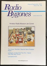 Vintage RADIO BYGONES, No. 156, Aug/Sept 2015 - AMATEUR RADIO MUSEUM JAN CORVER