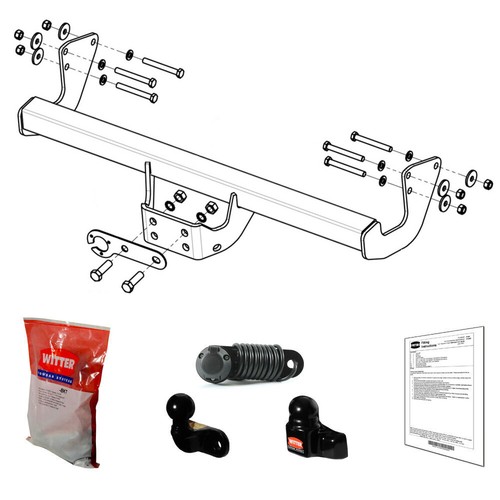 Witter towbar for mercedes - for,