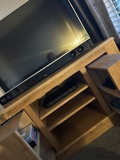 oak tv unit sideboard cabinet