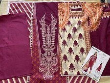 Pakistani Designer Khaddi Gul Ahmed Original Maria B