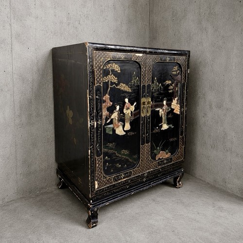 Vintage chinoiserie black - vintage,