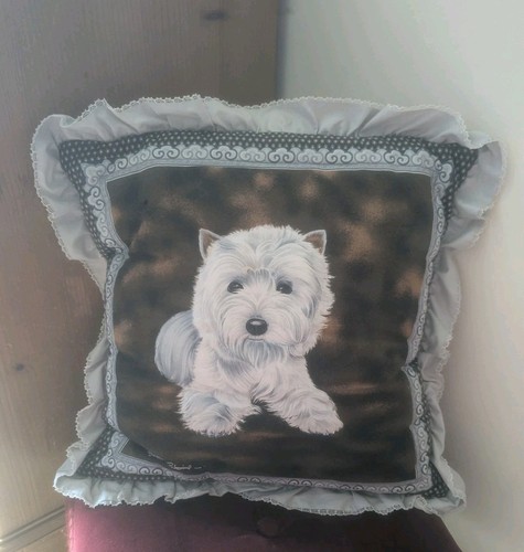 West highland terrier - west, cushion