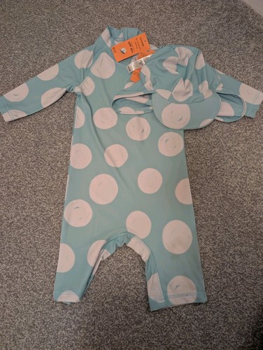 Polka dot sunsafe swimsuit - dot,